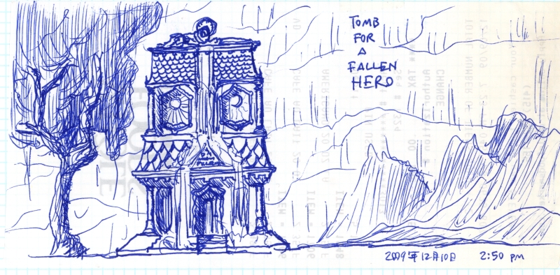 Tomb for a Fallen Hero